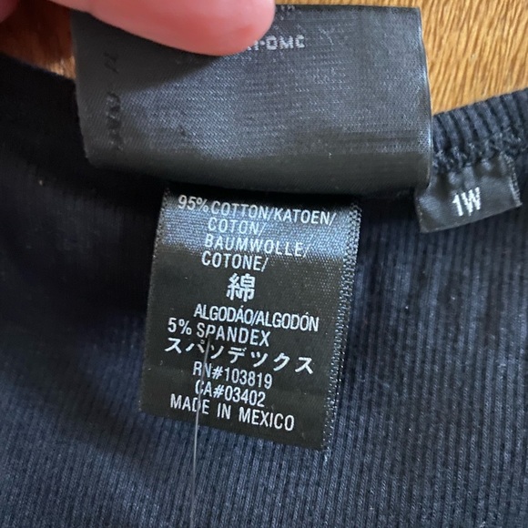 NEW Harley-Davison Tank Top Women Black Studded Skull Roses Print Ribbed Sz 1W - Picture 3 of 10